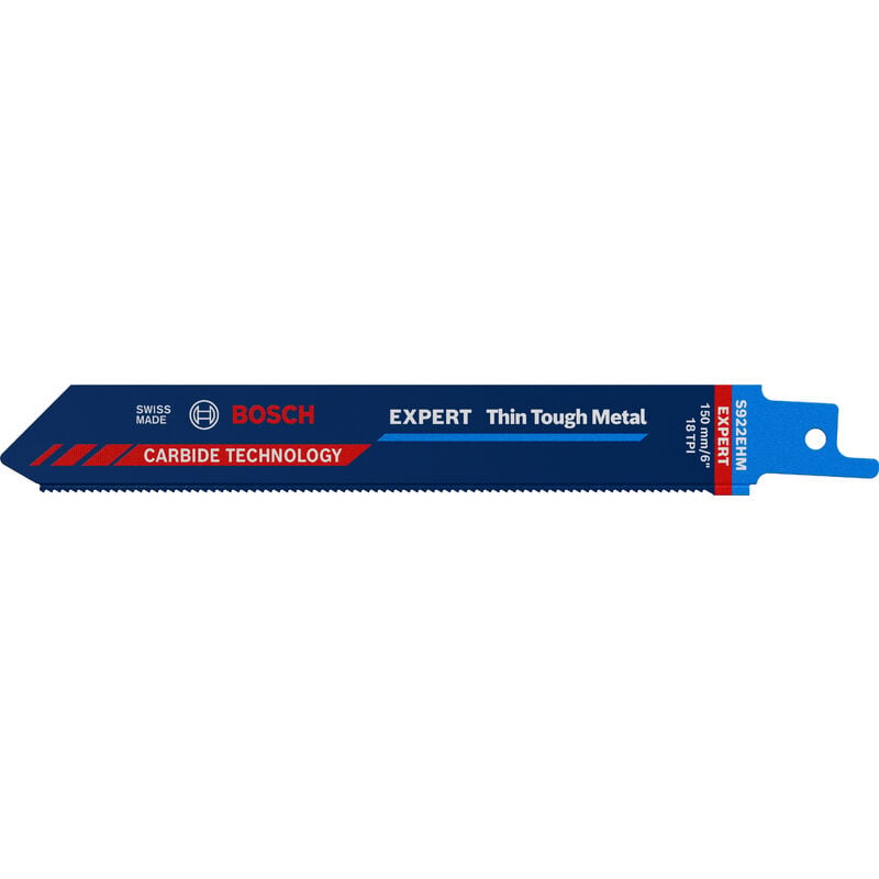 

BOSCH 2608900360 Hoja de sierra sable Expert 'Thin Tough Metal' S 922 EHM, 1 unidad