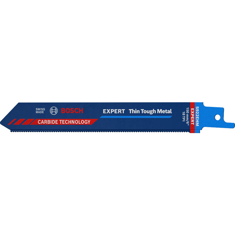 

BOSCH 2608900361 Hoja de sierra sable Expert 'Thin Tough Metal' S 922 EHM, 3uds.