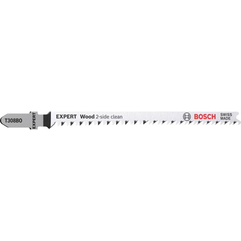 

2608900556 Hoja de sierra de calar Expert 'Wood 2-side clean' T 308 BO, 25uds. - Bosch