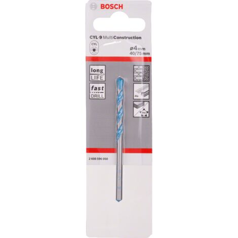 Bosch 2608900604 EXPERT CYL-9 Multi Construction Drill Bit 4 x 45 x 75mm BPA608900604