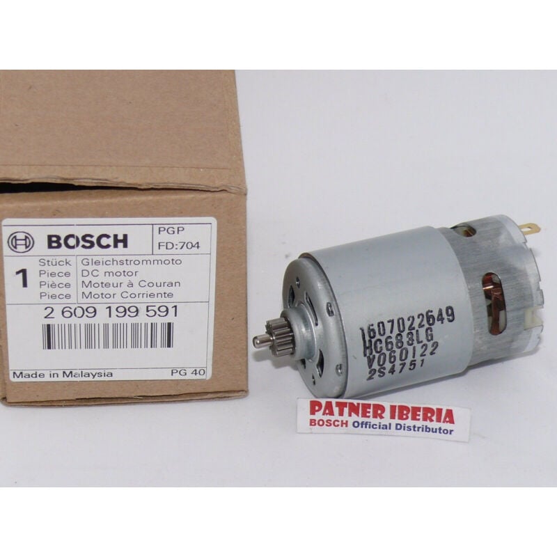 Bosch - Pièce de rechange d'origine 2609199591 Moteur pour gsr 144 Li et gsr 18-2 Li