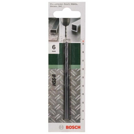 BOSCH 2609255013 Forets à métaux laminés HSS-R, DIN 338