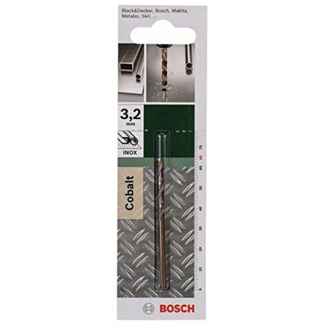 Bosch, 2609255066, Fai da te trapano metallo bit HSS-Co 3.2 x 36 x 65 (1)