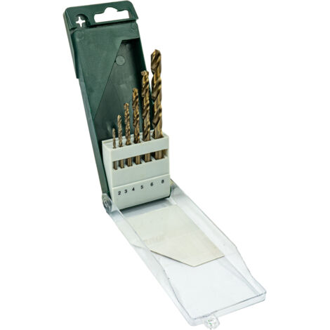 BOSCH 2609255087 6tlg. Metallbohrer-Set HSS-Co, DIN 338 2,0 3,0 4,0 5,0 6,0 8,0 mm