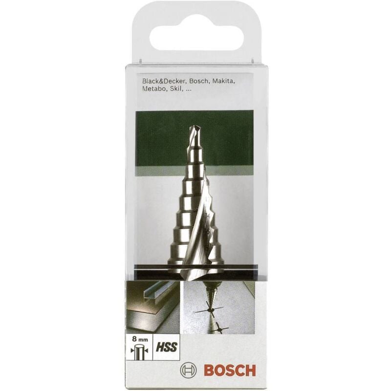 Bosch - Accessories 2609255115 hss Foret étagé 4 - 20 mm Longueur totale 75 mm tige à 3 surfaces 1 pc(s)