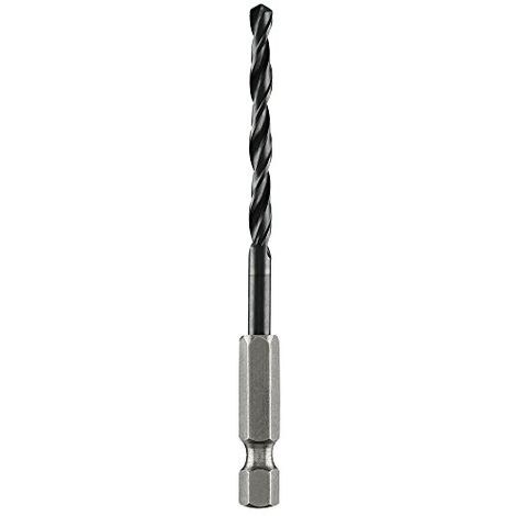 BOSCH 2609255141 FORET À MÉTAUX HÉLICOÏDAL HSS-R DIN 338 AVEC QUEUE SIX PANS 1/4'' 4,0 X 43 X 87 MM