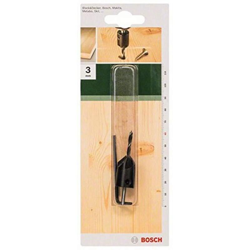 Broca madera avellanador: 3x30x60mm: diy (5)