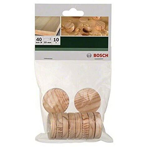 Bosch 2609255325 DIY - Tamponi di legno, 40 x 10 (10)