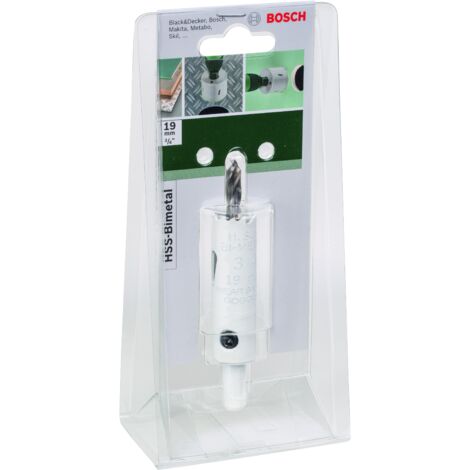 BOSCH 2609255600 Sierra de corona HSS bimetálica Ø 19 mm