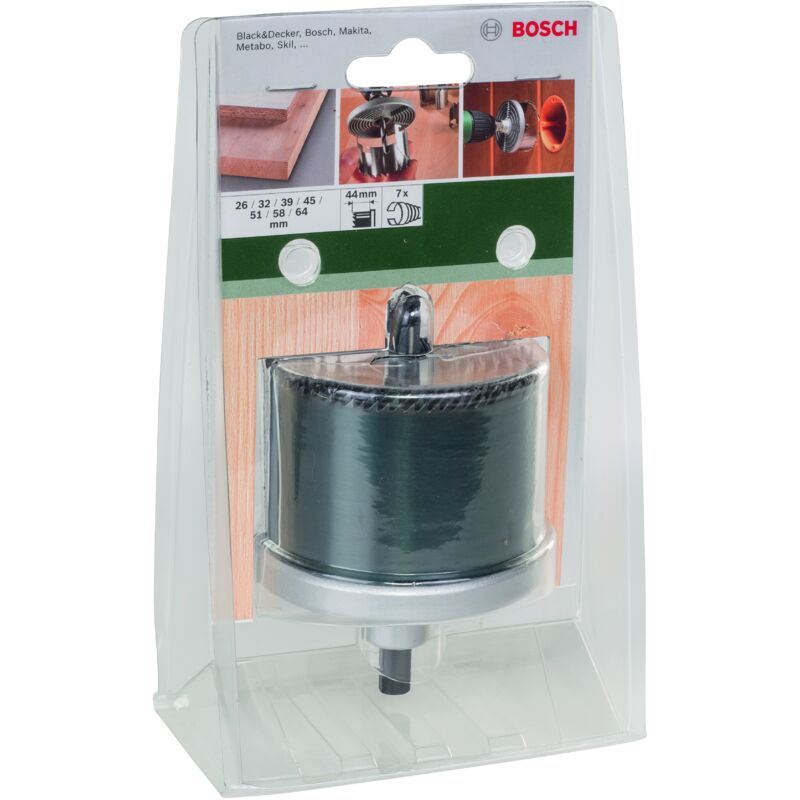 Bosch - Couronne en bois : Set 7 pièces x 44mm 2609255636