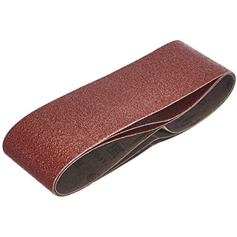 3 Nastri Abrasivi per Levigatrice Nastro Senza Fori, 60 x 400 mm, g 60 - Bosch