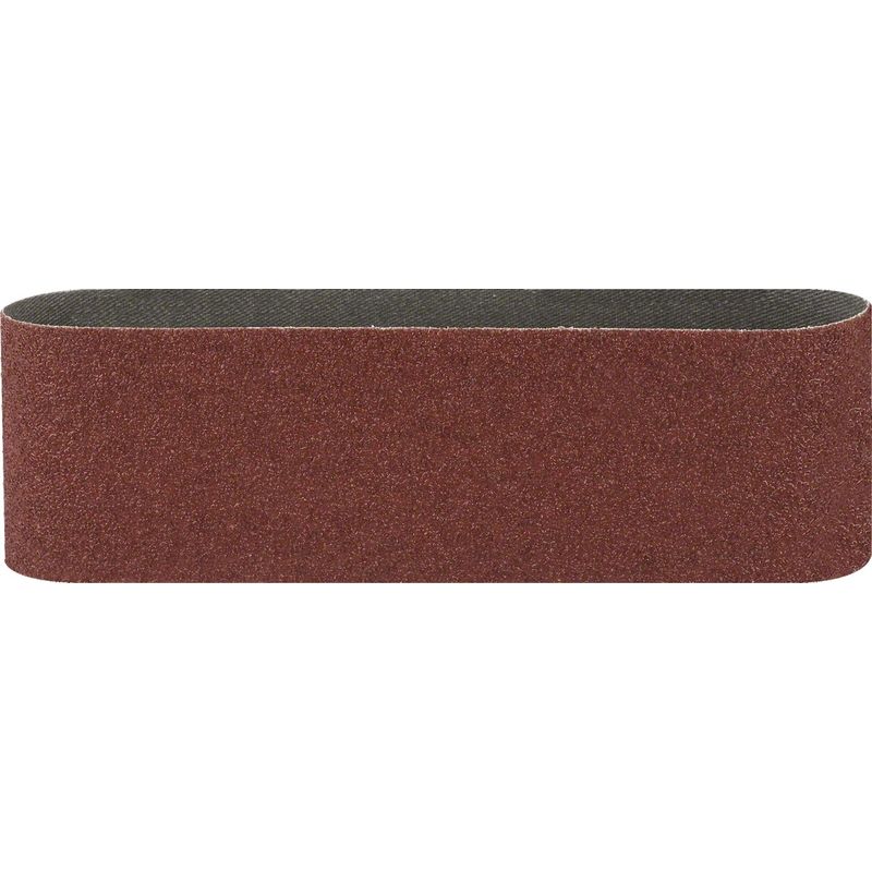 Bosch - 2609256208 set de 3 bandes abrasives pour ponceuse à bande 75 x 457 mm grain 150