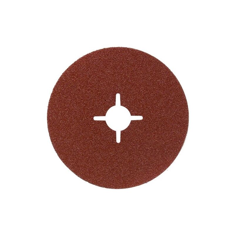 Bosch - 2609256252 disques abrasifs sur fibres pour meuleuses angulaires corindon diamètre 125 mm diamètre d'alésage 22 grain 80 l
