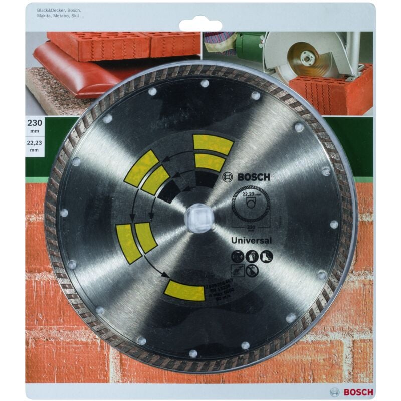 Bosch - Disque de coupe diamanté Turbo universel ø 230 mm 2609256409
