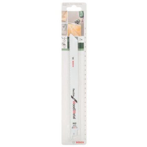 Bosch 2609256709 Hoja de sierra de sable Bimetálico 2 pieza(s)