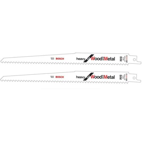 Bosch 2609256712 Sägeblatt de Säge de Sägeblatt Bimetall 2 Stück(e)