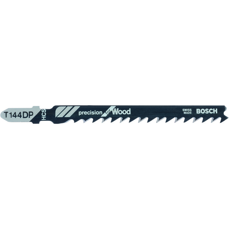 

2609256726 Hoja de sierra de calar HCS, T 144 DP Precision for Wood - Bosch