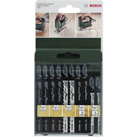 Bosch 2609256744 Set Misto, Lame Seghetto, Legno