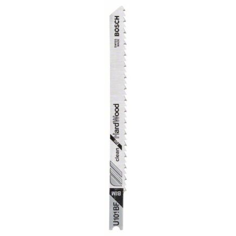 Bosch 2609256764 BIM - U 101 BF Lame de scie sauteuse pour Coupe nette Epaisseur 3-30 mm