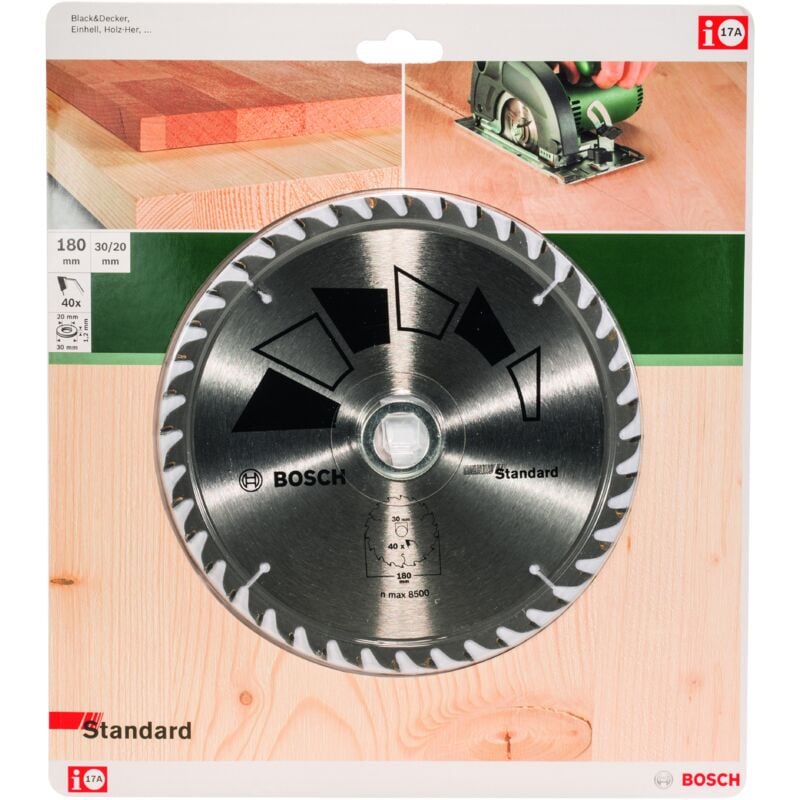 Bosch - standard Lame de scie circulaire ø 180 mm 2609256815