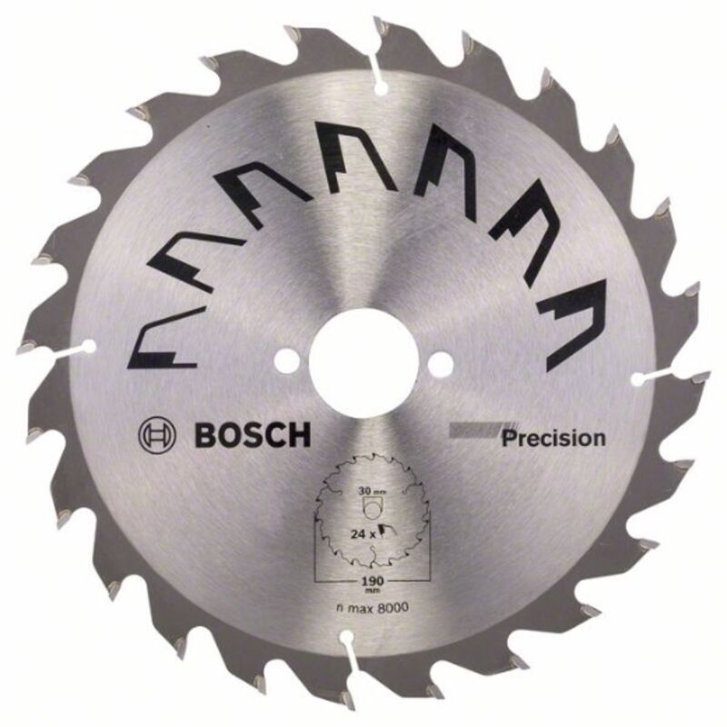 Lame de scie circulaire PRECISION 190x2x30/ D24