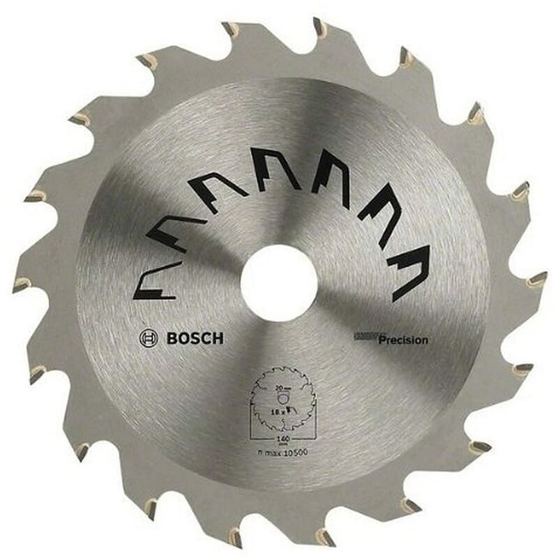 Image of Bosch 2609256872 - Lama di precisione per sega circolare, 24 denti, carburo, diametro 210 mm alesaggio con anello di riduzione, 30, larghezza di