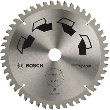 Bosch 2609256888 Special Lama per Sega Circolare, 170 x 2 x 20/16, 48 Denti