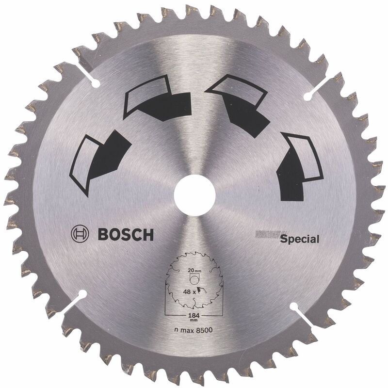 

Disco multimaterial para sierra circular 184 x 16 mm 48 dientes - Bosch