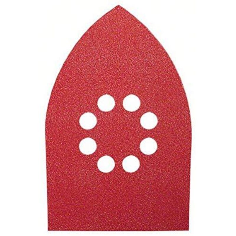 5 fogli abrasivi per levigatricipalmari - 100x171 G40 8fori - Bosch