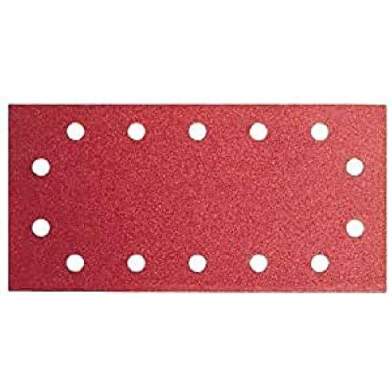 2609256B20 - Fogli abrasivi per levigatrici 115 x 230 mm, G60, 14 fori, fissaggio a velcro (10) - Bosch