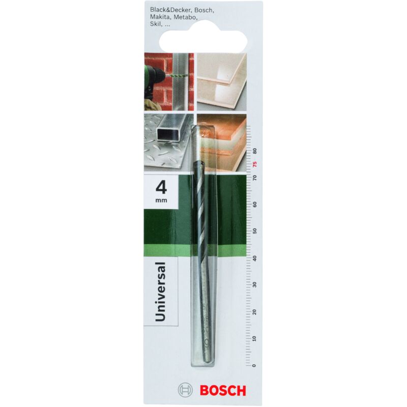 

2609255471 Broca multiuso Ø 4,0 mm- L- 75 mm - Bosch