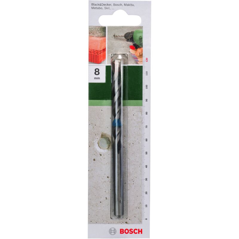 

BOSCH 2609255408 Broca para hormigón ISO 5468 Ø 8,0 mm- L- 120 mm