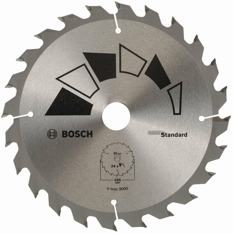 Lama a taglio rapido e grossolano Bosch 165 mm 24