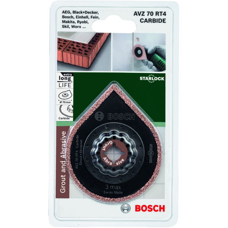 

2609256C51 Rascador Starlock Carbide RIFF AVZ 70 RT4, 3 máx. 70 mm - Bosch