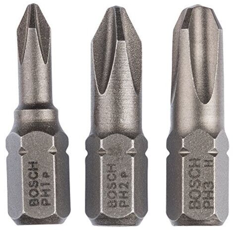 BOSCH - 3 BIT PH 1/2/3 MM 25