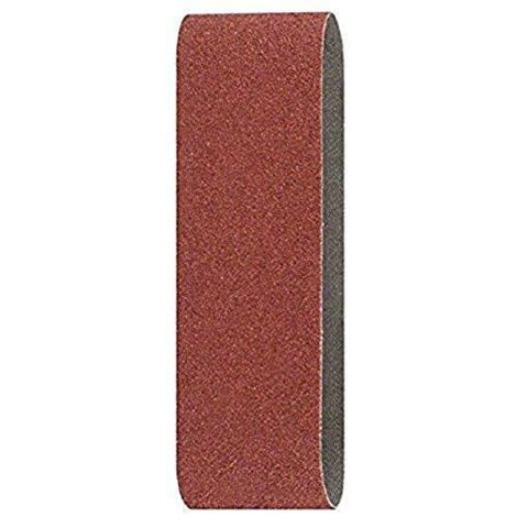 Bosch 3 Nastri Abrasivi per Levigatrice Nastro Senza Fori, 60 x 400 mm, G 80