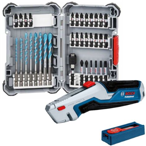 Bosch 35-tlg. Bit-Set inkl. Universalmesser-Set