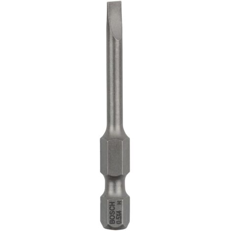 Bosch 3x embouts de vissage extra-durs, S 0,5 x 4,0, 49 mm - 2607001475