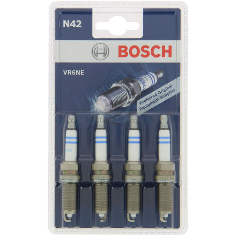 BOSCH 4 Bougies Allumage VR6NE N42