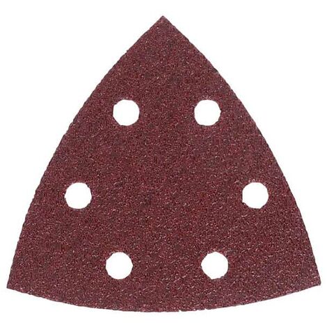 Bosch Accessories 2608621686 Feuille abrasive Delta Grain 80 (L x l) 93 mm x 93 mm 5 pc(s)