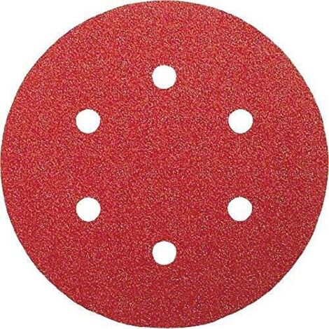 BOSCH - 5 FOGLI PER LEVIGATRICE ROTO-ORBITALE 150MM GRANA 40 8 FORI