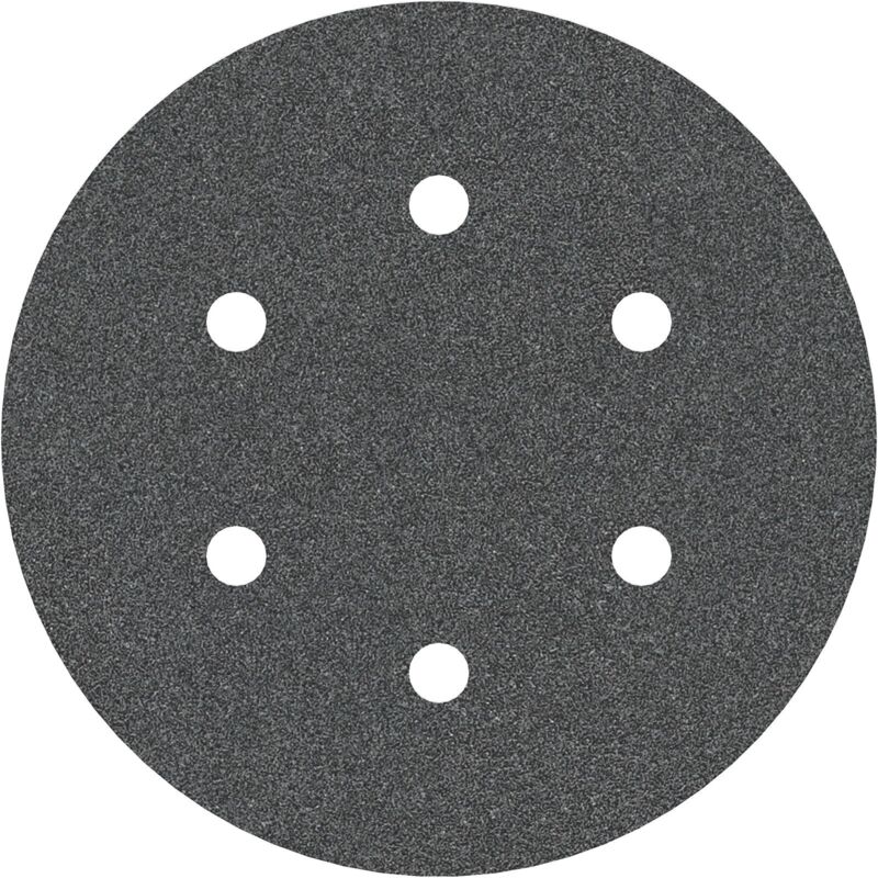 BOSCH 5 Disques abrasifs F355 pour ponceuse excentrique Pour revêtement et composite Ø 150 mm 6 Trous Grain 100