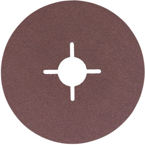 Bosch 50x disques abrasifs sur fibres Expert for Metal corindon 125 mm 22 mm 120 - 2608605479