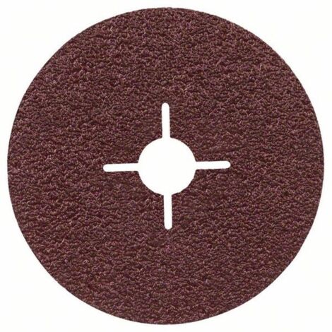 Bosch 50x disques abrasifs sur fibres Expert for Metal corindon 125 mm 22 mm 24 - 2608605474