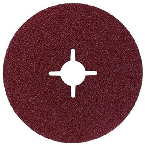Bosch  50x Fiberschleifscheibe  Expert for  Metal Korund  100 mm  16 mm  60  - 2608606918