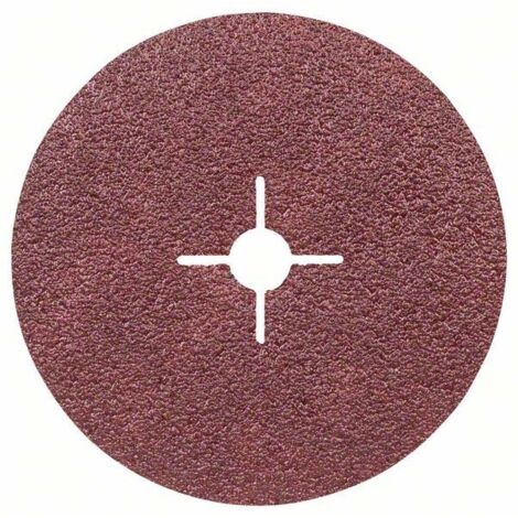 Bosch 50x Fiberschleifscheibe Expert for Metal Korund 180 mm 22 mm 24 - 2608605484