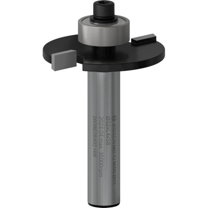 Accessories 2608628402 Fresa per scanalatura Metallo temprato Lunghezza 51 mm Dimensione, ø 32 mm Diametro albero - Bosch