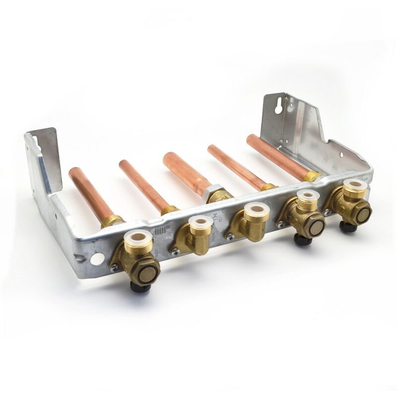 Piastra di allacciamento attacchi orizzontali -