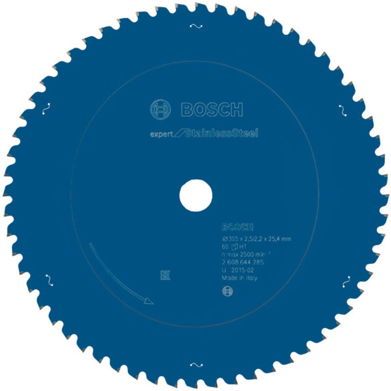 2608644285 - Lama de sega circolare csb Expert StainlessAcciaio: 305x25.4x60D - Bosch