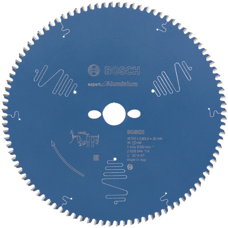 Lama circolare Expert per alluminio, 300 x 30 x 2,8 mm, 96